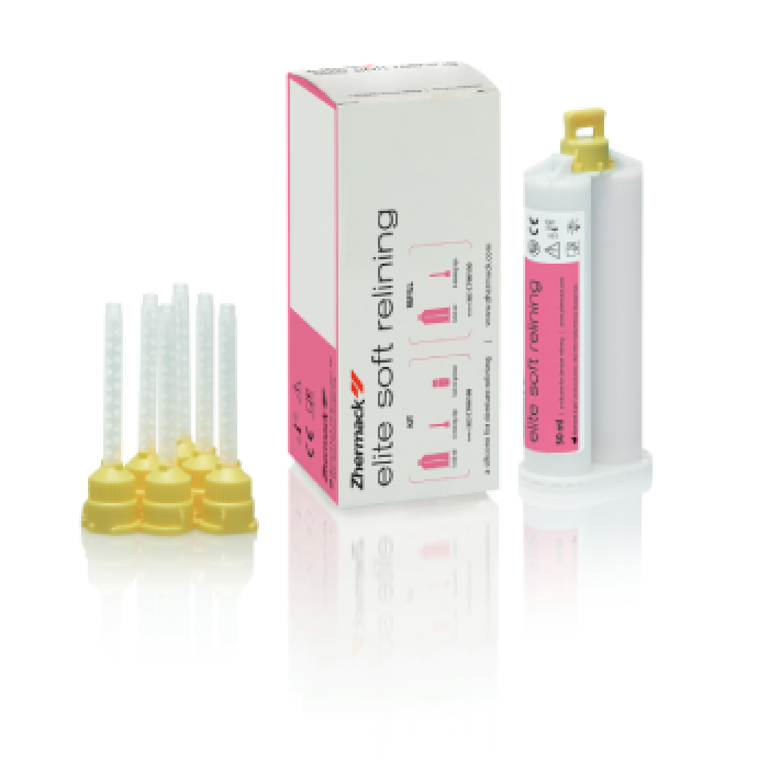 Zhermack Elite Soft Relining Yumuşak Besleme Malzemesi Zhermack Elite Soft Relining Yumuşak Besleme Malzemesi