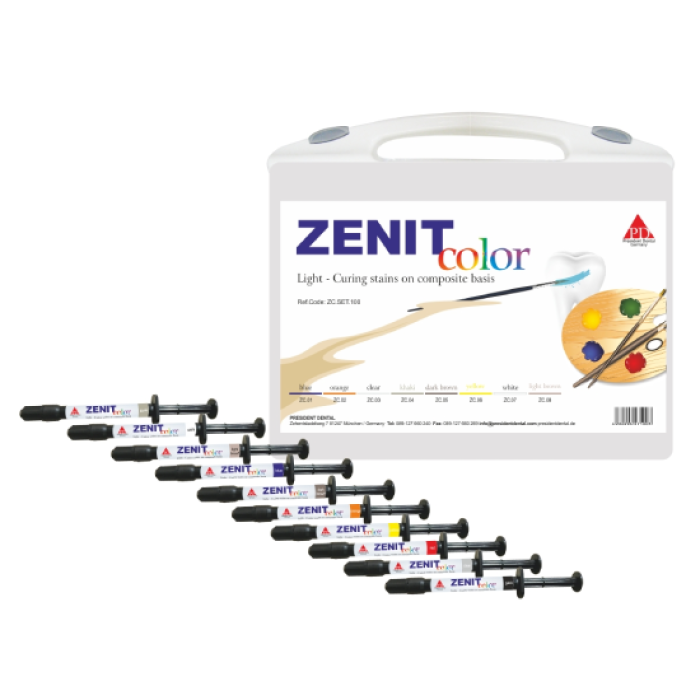 President Dental Zenit Color Kompozit Makyaj Seti