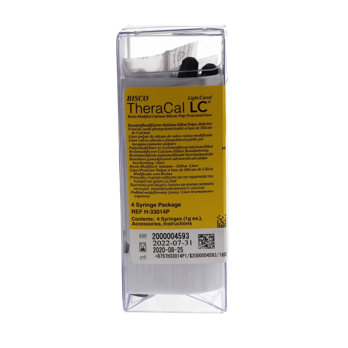 Bisco Theracal LC Light Cure Pulpa Örtücü 4x1 Gr
