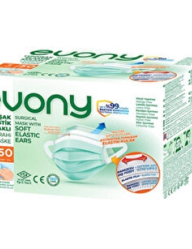 Evony 3 Katlı Cerrahi Maske
