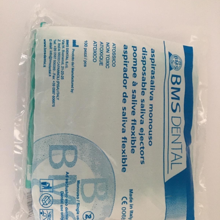Bms Tükürük Emici Sakşın 100lük Bms Tükürük Emici Sakşın 100lük